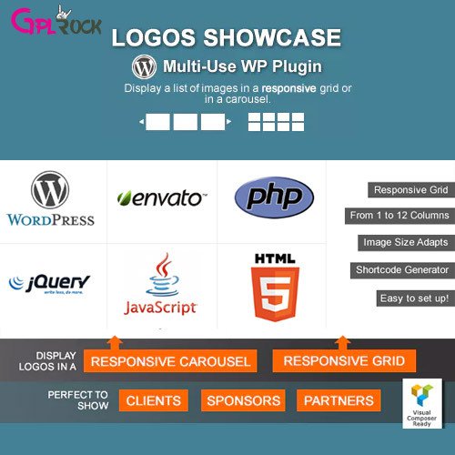 Free Logos Showcase | Multi-Use Responsive Pro Plugin Download ...